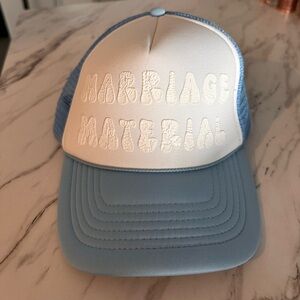 Brand New Marriage Material Hat